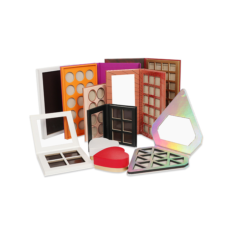 Multichoice DIY Empty Cardboard Eyeshadow Makeup Packaging Case