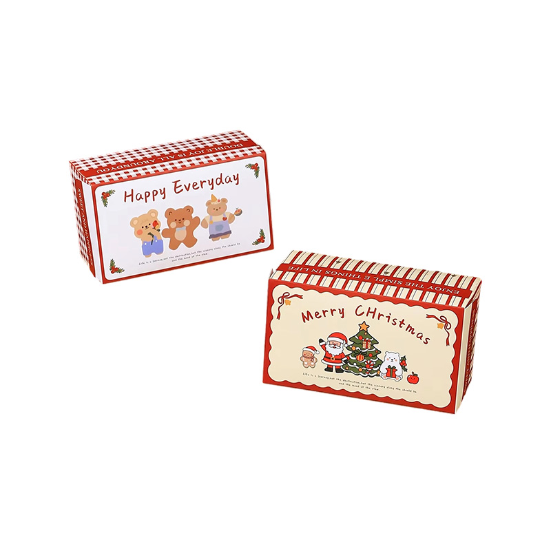 Eco-Friendly Christmas Printed Chocolate Candy Cookie Gift Box