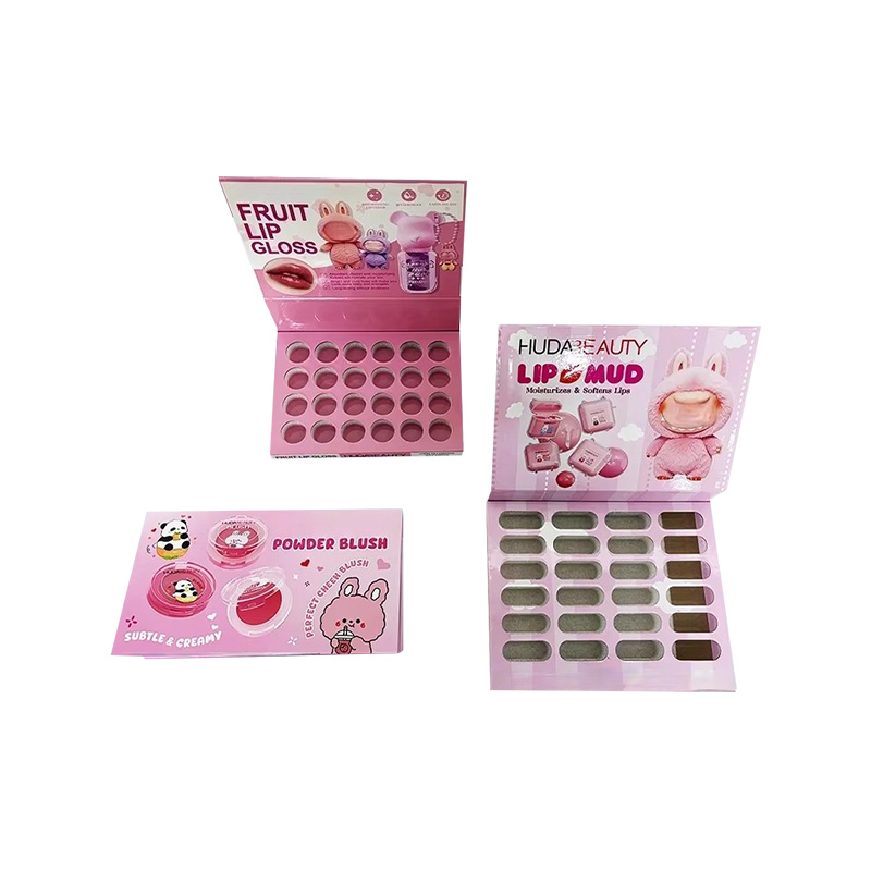 Creative Cardboard Desktop Display Stand for Makeup Gift Box