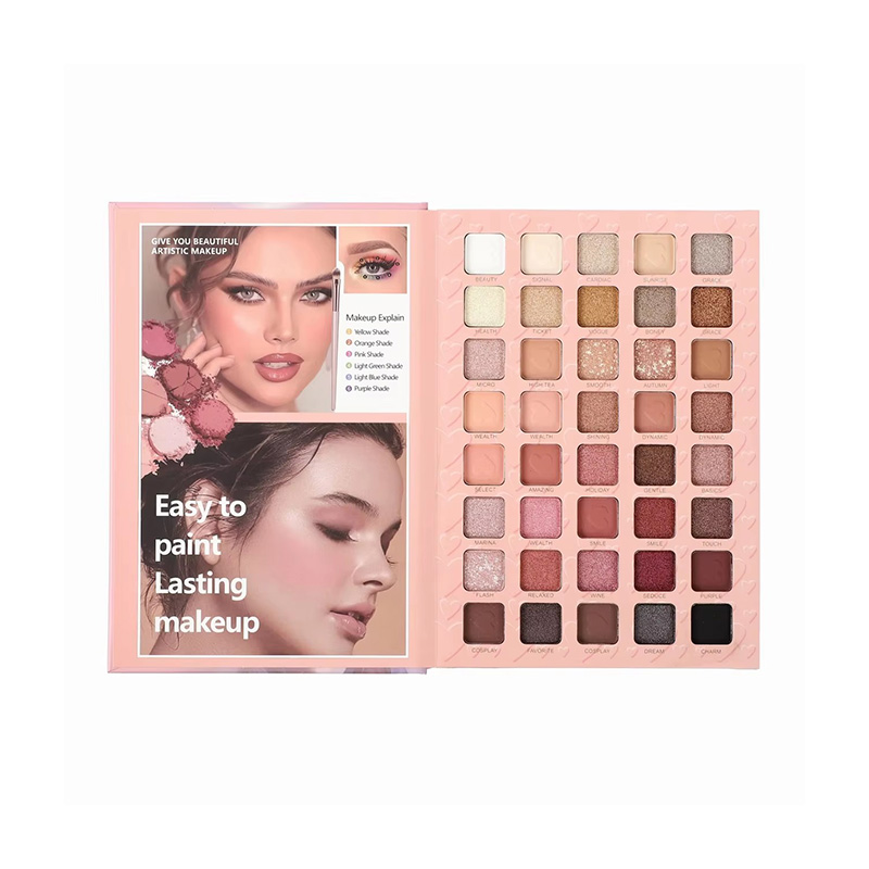 Luxury Matte Cardboard Empty Package Eyeshadow Palette