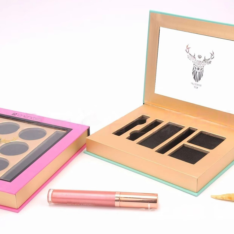Multichoice DIY Empty Cardboard Eyeshadow Makeup Packaging Case