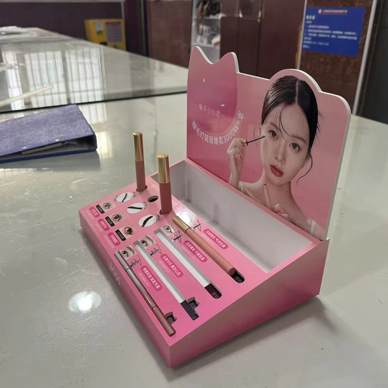 Cardboard Cosmetics Gift Display Props Shelves Makeup Boxes