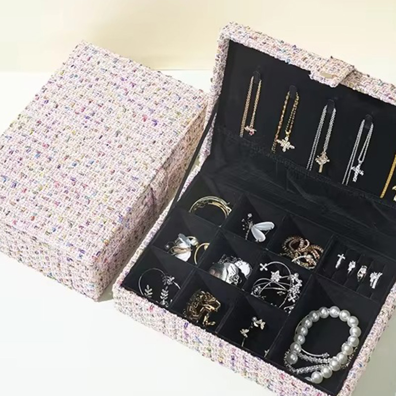 Chanel-inspired Jewelry Set Storage Box Organizer