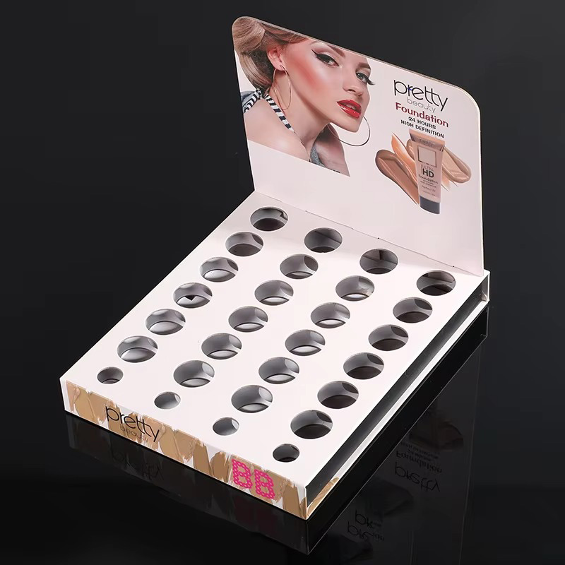 Custom Logo Empty Cardboard Eyeshadow Tray Cosmetics Box