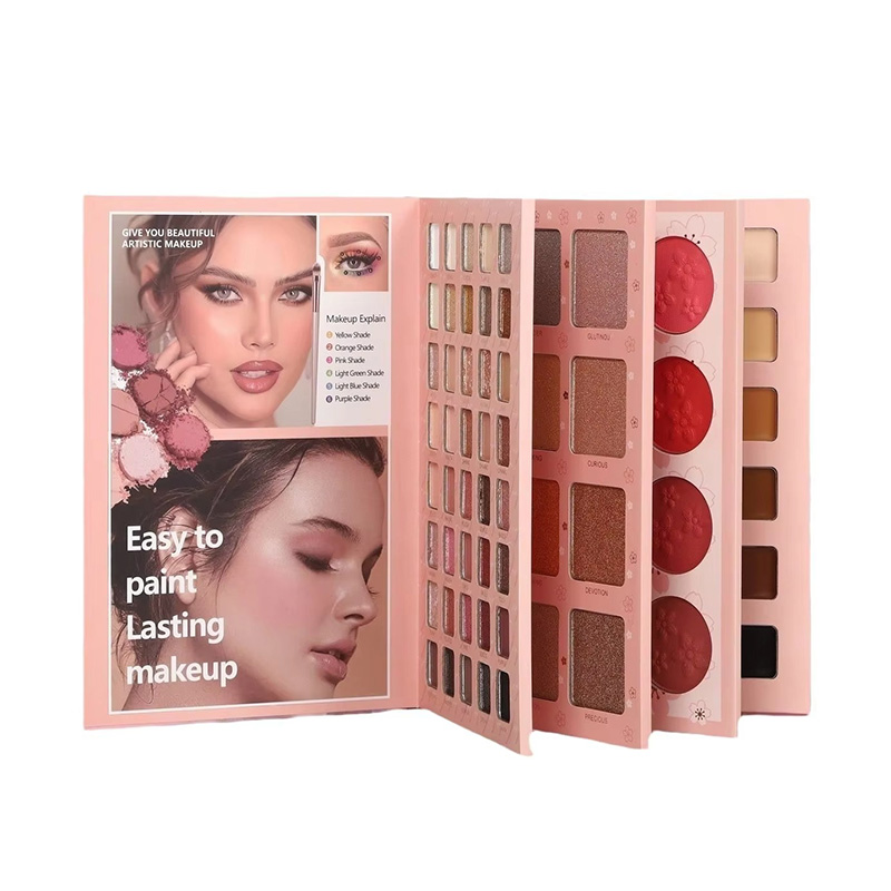 Luxury Matte Cardboard Empty Package Eyeshadow Palette