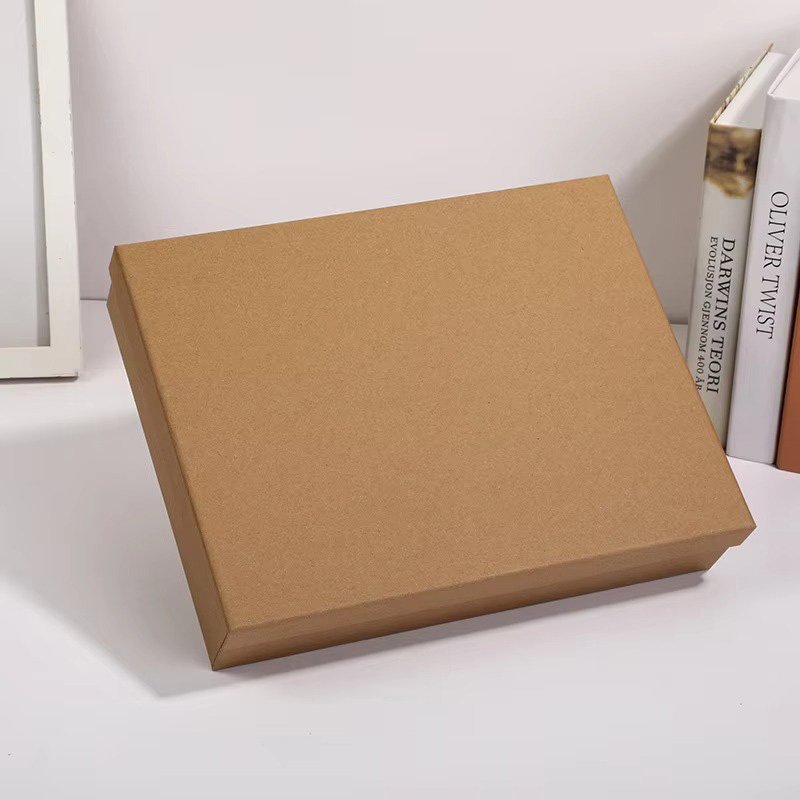 Minimalist Kraft Paper Rigid Box for Clothing