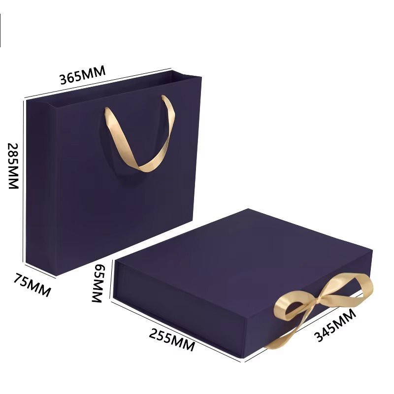 Luxury Folding Ribbon Paper Clothing Gift Box