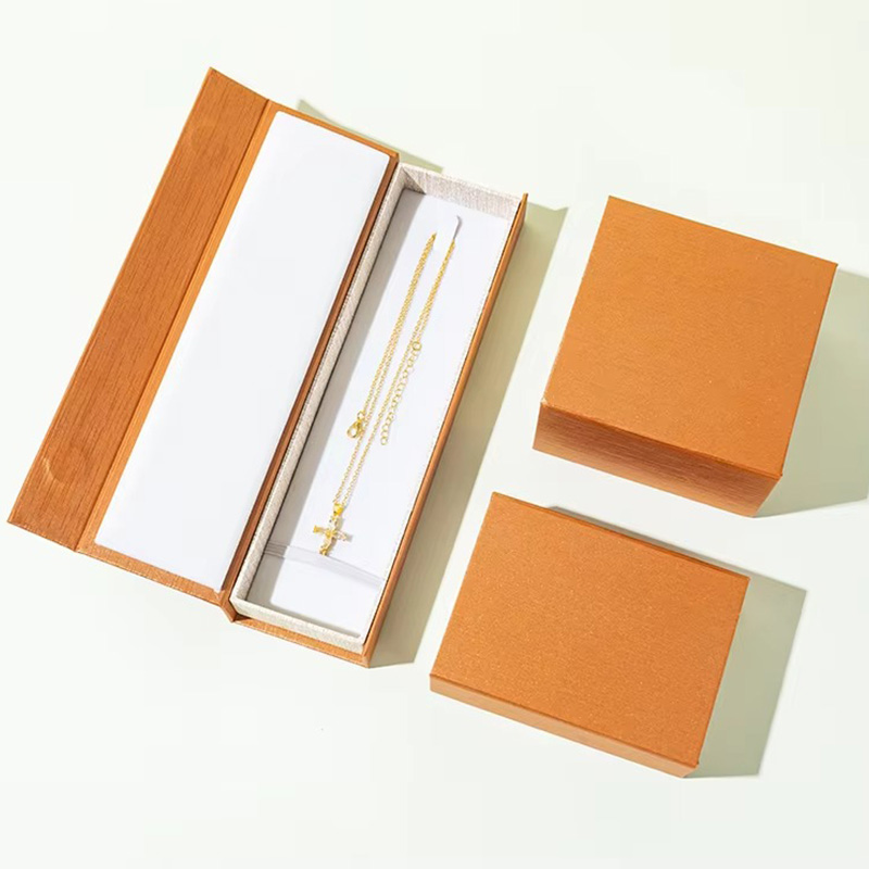 Custom Logo Cardboard Jewelry Gift Packaging Set