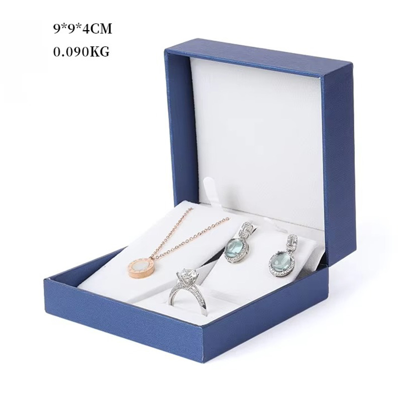 Embossing Art Paper Rigid Jewelry Gift Box
