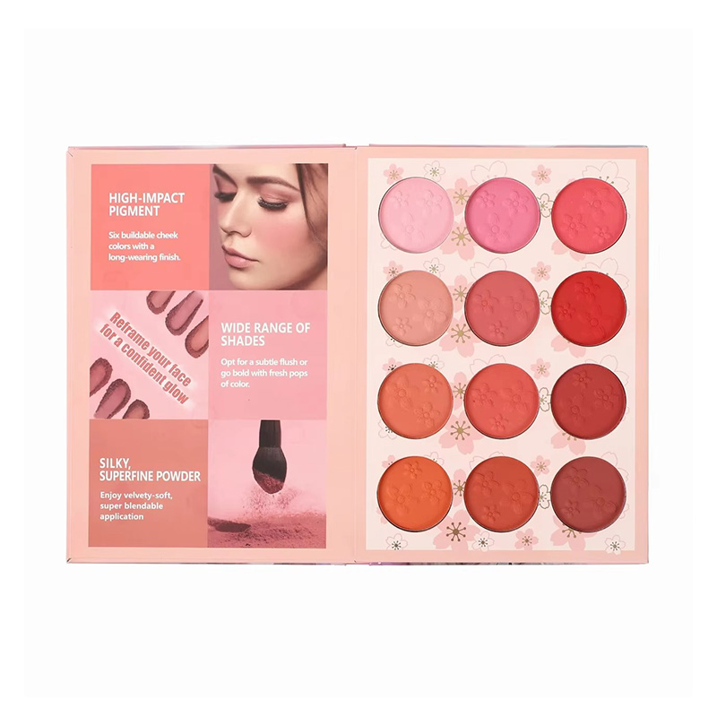 Luxury Matte Cardboard Empty Package Eyeshadow Palette