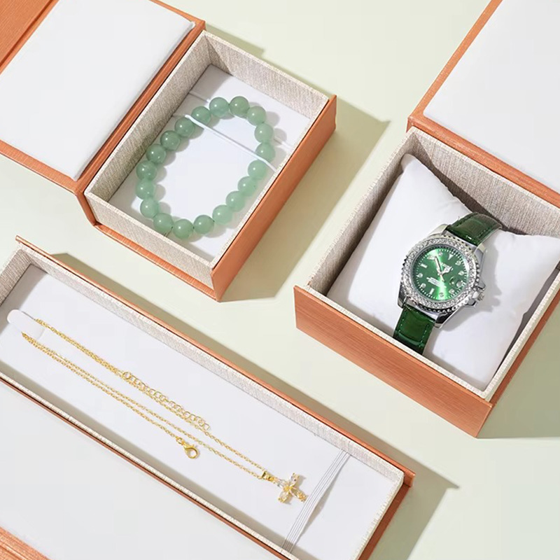 Custom Logo Cardboard Jewelry Gift Packaging Set