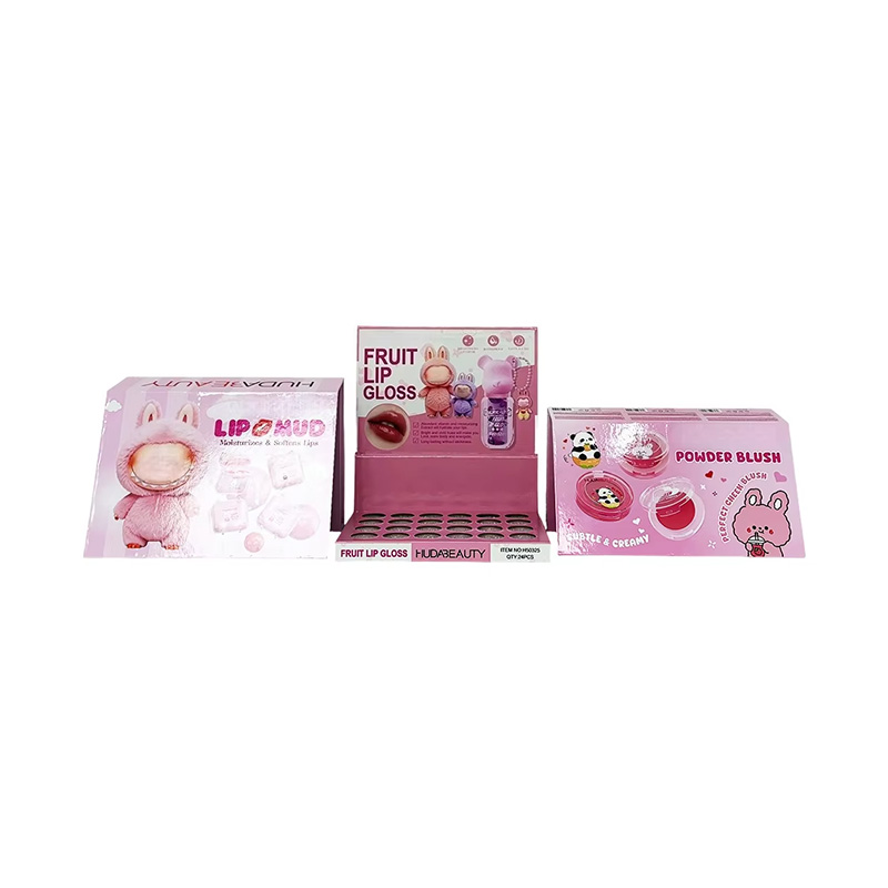 Creative Cardboard Desktop Display Stand for Makeup Gift Box