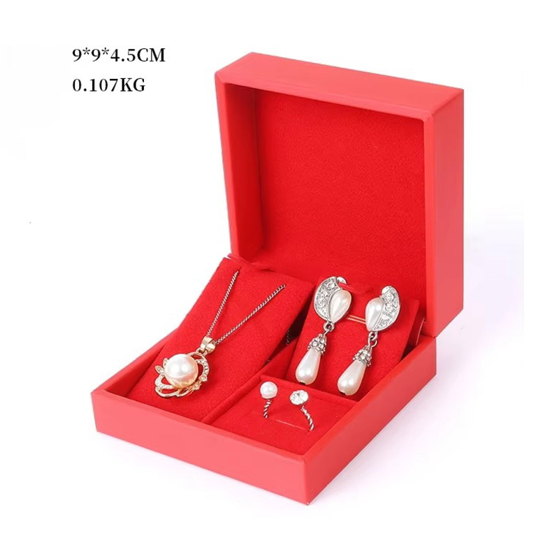 Embossing Art Paper Rigid Jewelry Gift Box