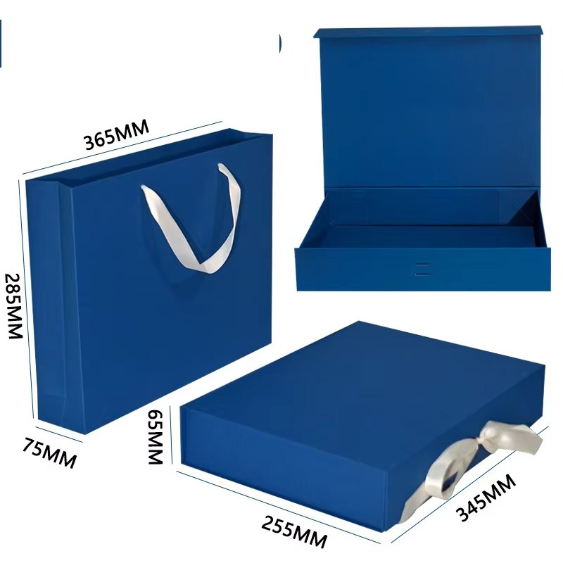 Luxury Folding Ribbon Paper Clothing Gift Box