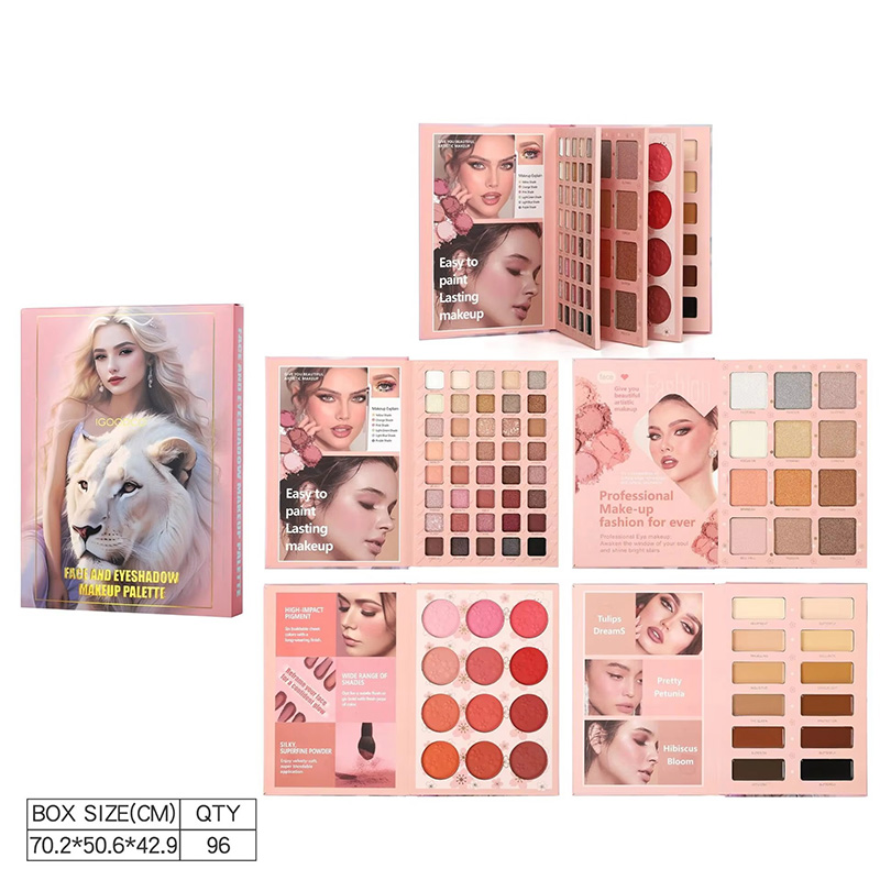 Luxury Matte Cardboard Empty Package Eyeshadow Palette